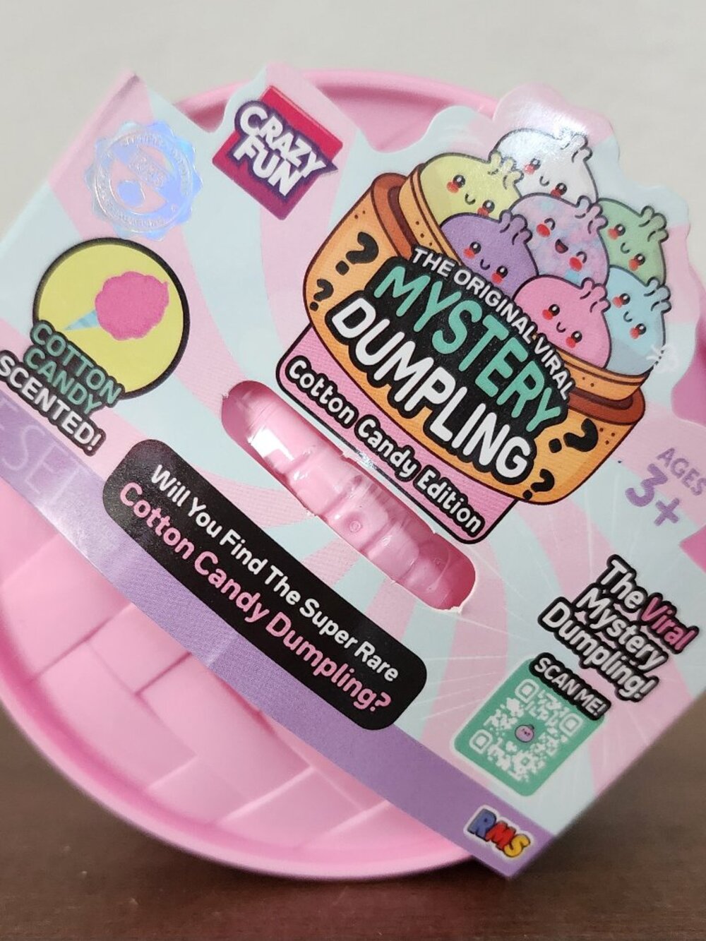 RMS Crazy Fun Mystery Dumpling Cotton Candy Edition Sealed Blind Pack